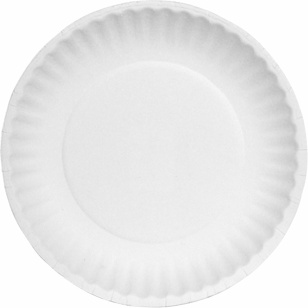 Green Label 6" Green Label Economy Paper Plates