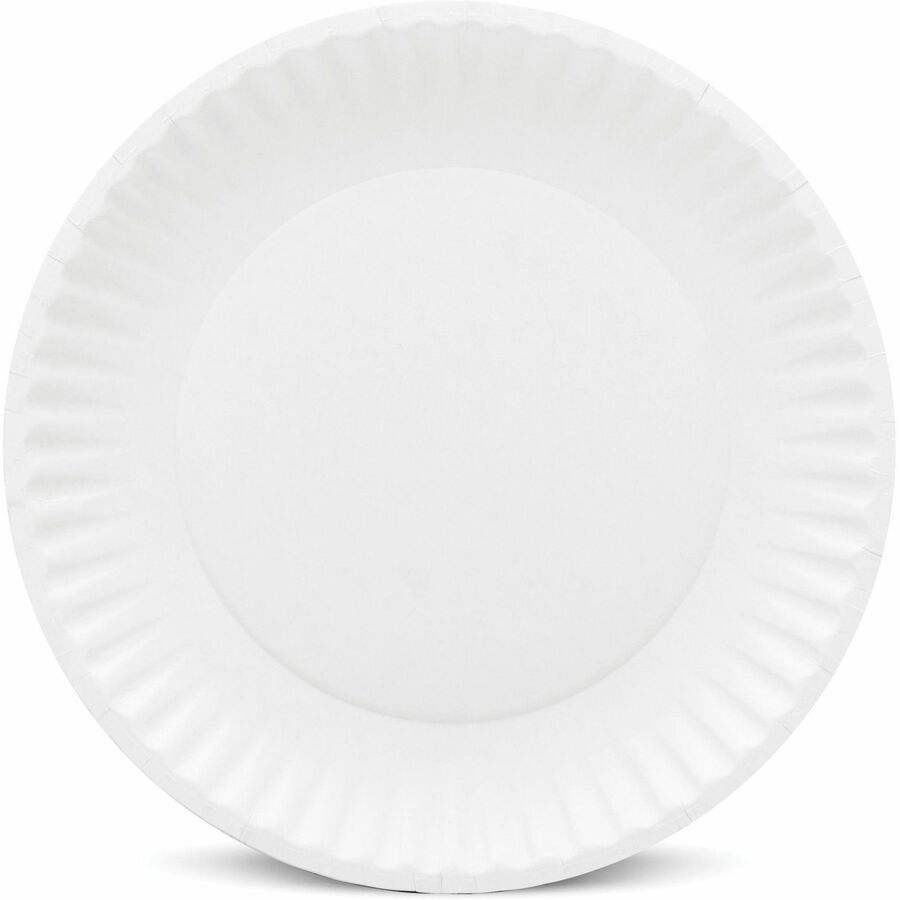 Green Label 9" Green Label Economy Paper Plates