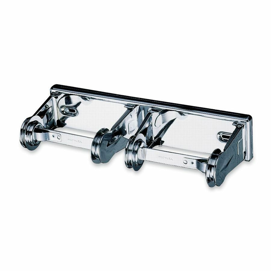 San Jamar 2-Roll Locking Bath Tissue Dispenser