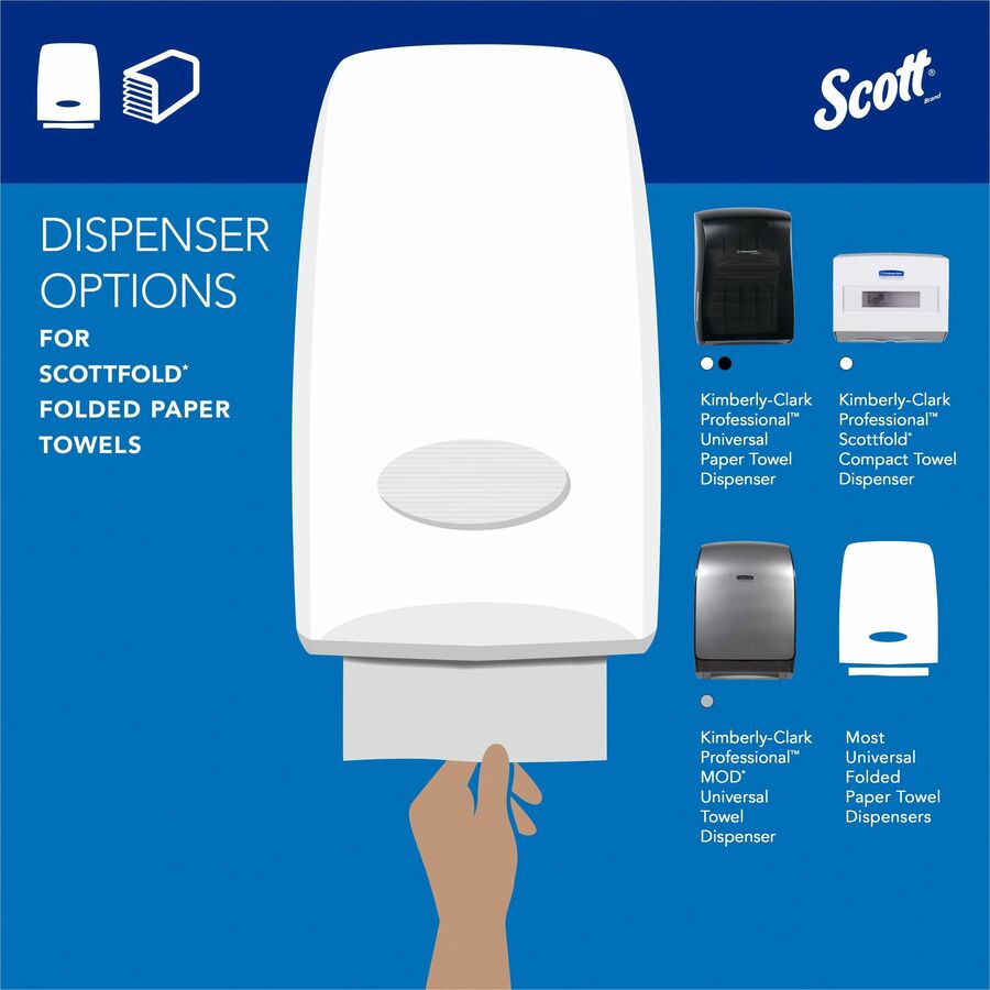 Scott® Pro Scottfold Multifold Paper Towels with Fast-Drying Absorbency Pockets
