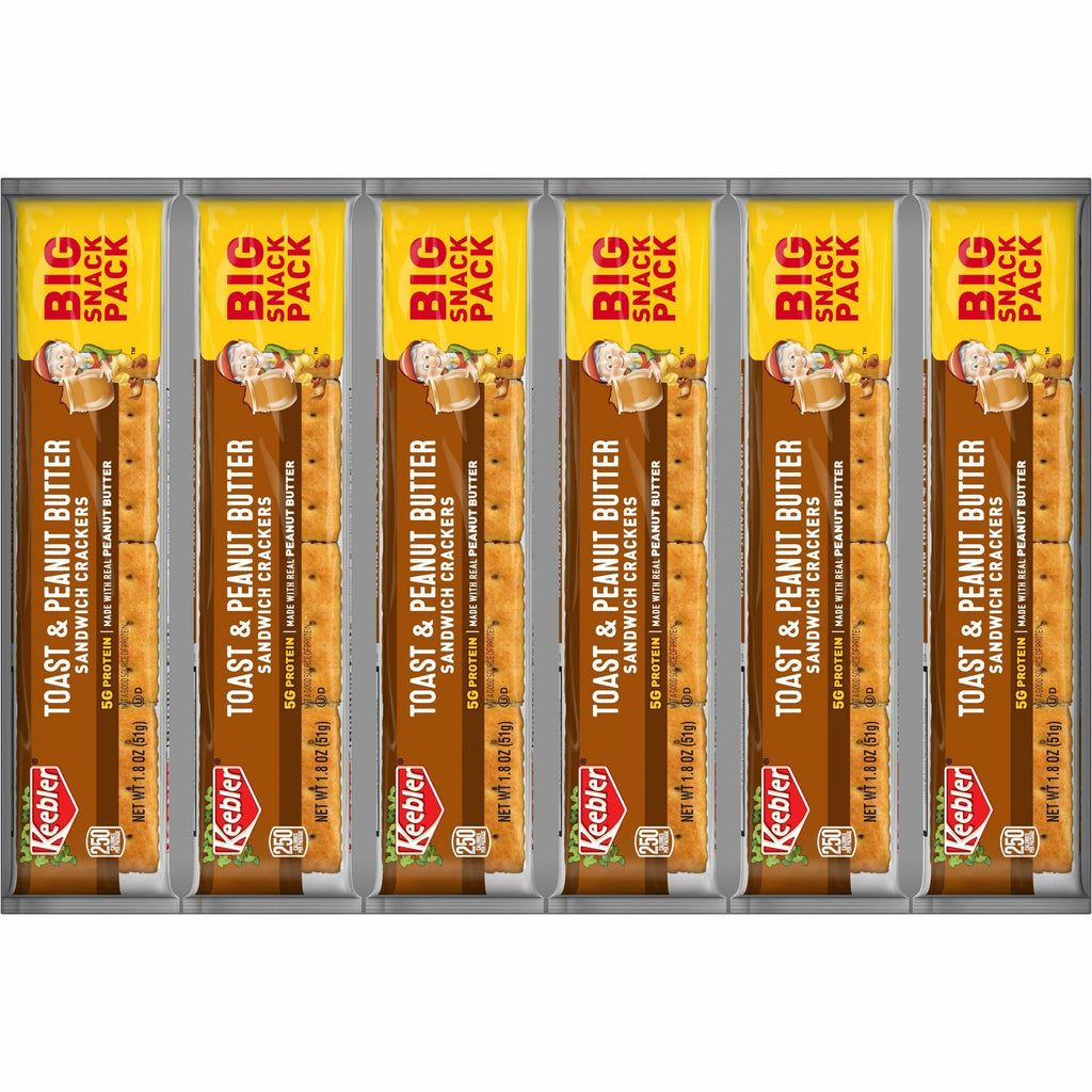 Keebler Toast and Peanut Butter Sandwich Crackers