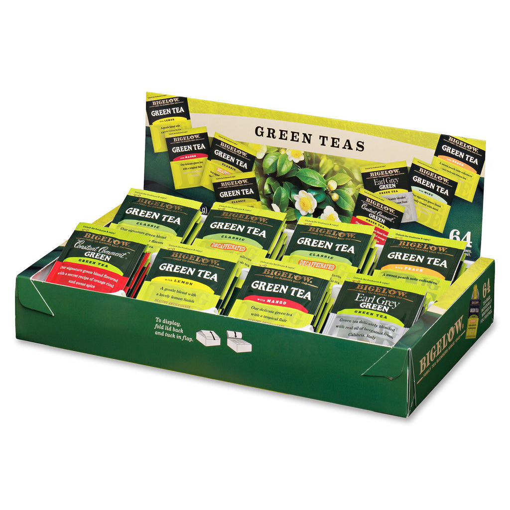 Bigelow Assorted Flavor Tray Pack Green Tea Bag