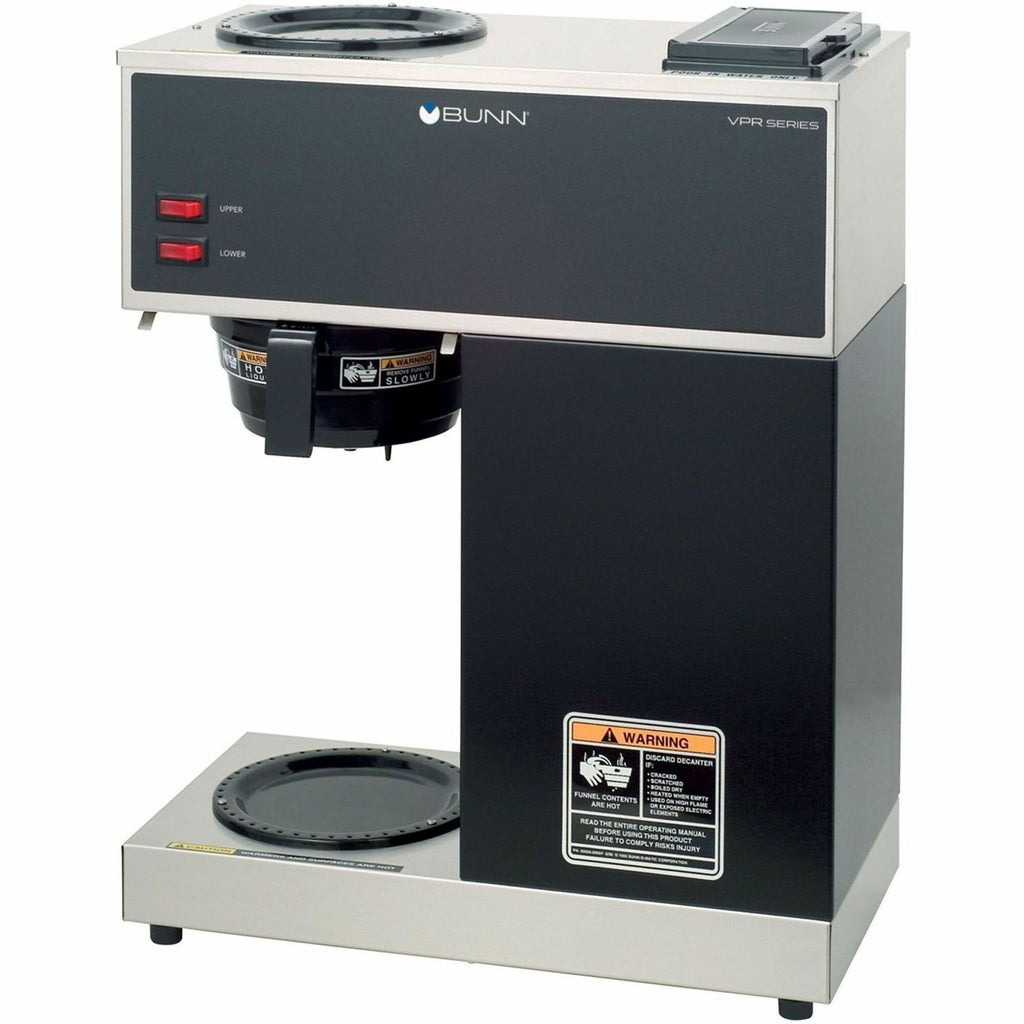 BUNN VPR12-Cup Pourover Coffee Brewer with 2 Warmers