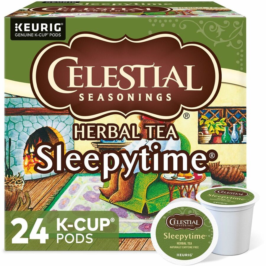 Celestial Seasonings® Sleepytime Herbal Tea, Single Serve K-Cup Pods, 24 Count Herbal Tea K-Cup