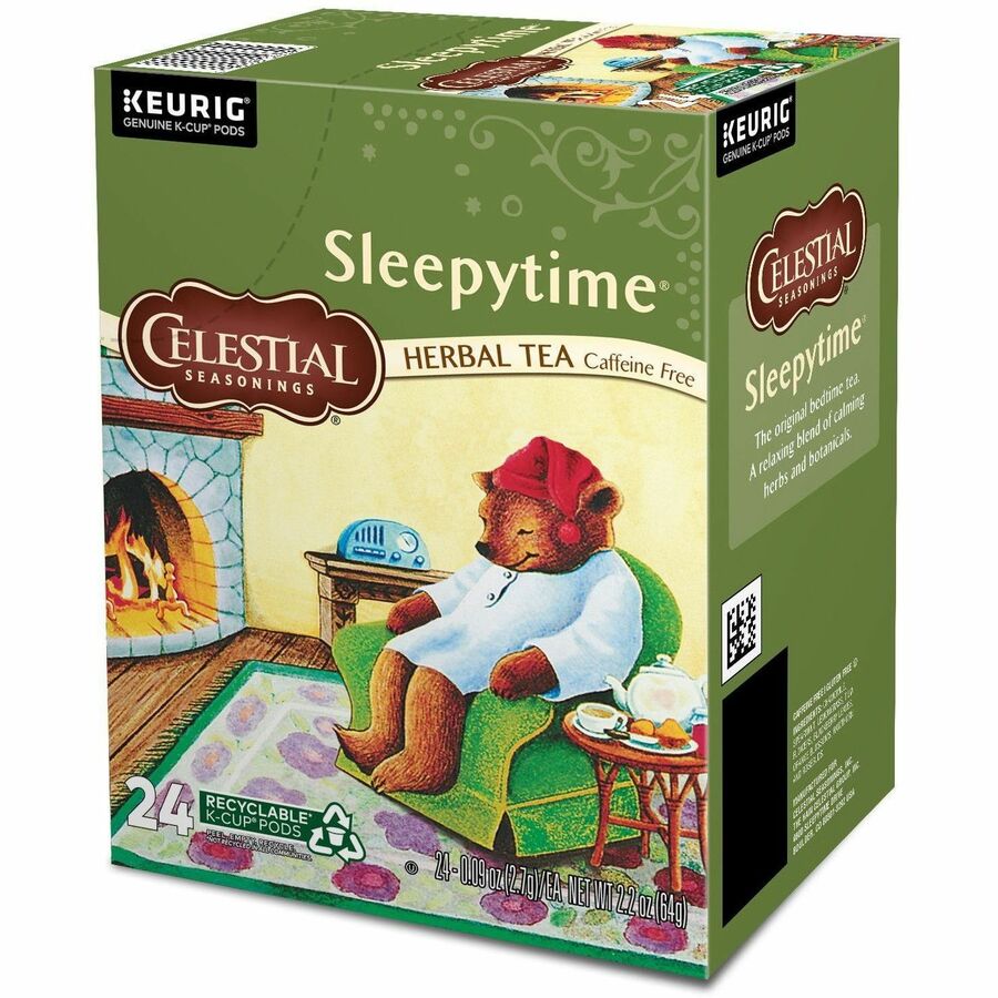 Celestial Seasonings® Sleepytime Herbal Tea, Single Serve K-Cup Pods, 24 Count Herbal Tea K-Cup