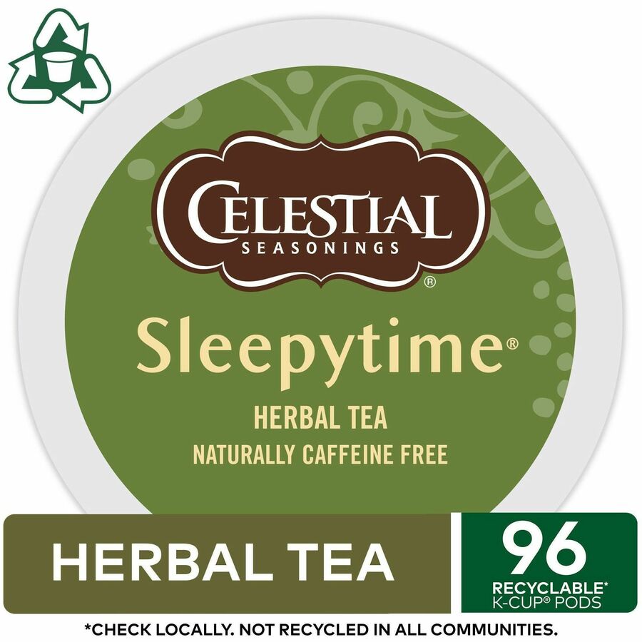 Celestial Seasonings® Sleepytime Herbal Tea, Single Serve K-Cup Pods, 24 Count Herbal Tea K-Cup