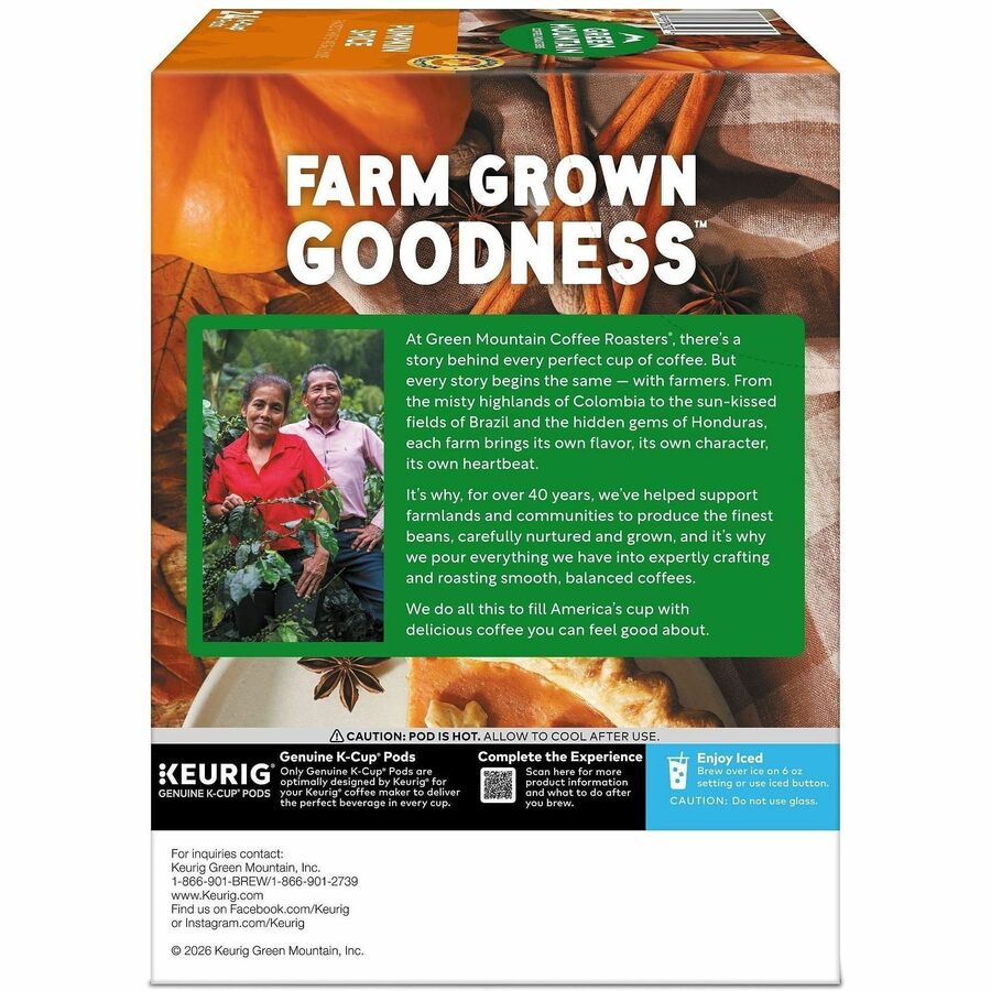 Green Mountain Coffee Roasters® K-Cup, Pod Pumpkin Spice Coffee