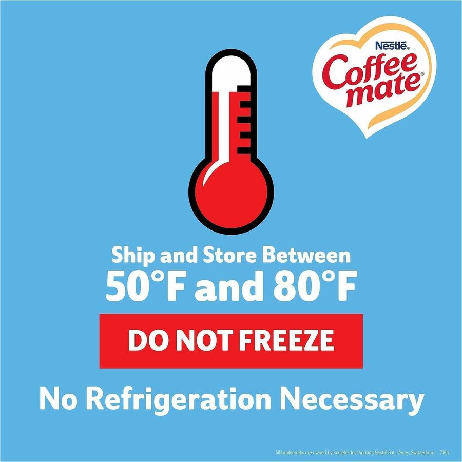 Coffee mate French Vanilla Nondairy Liquid Creamer Singles