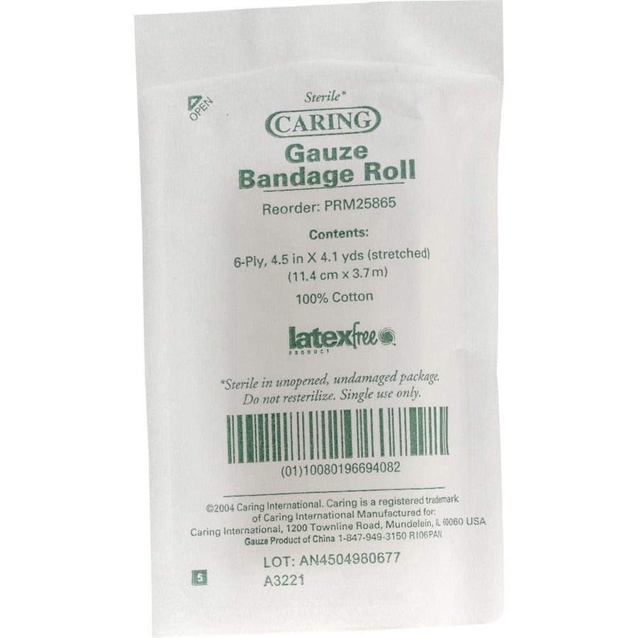 Medline Sterile Gauze Bandage Roll