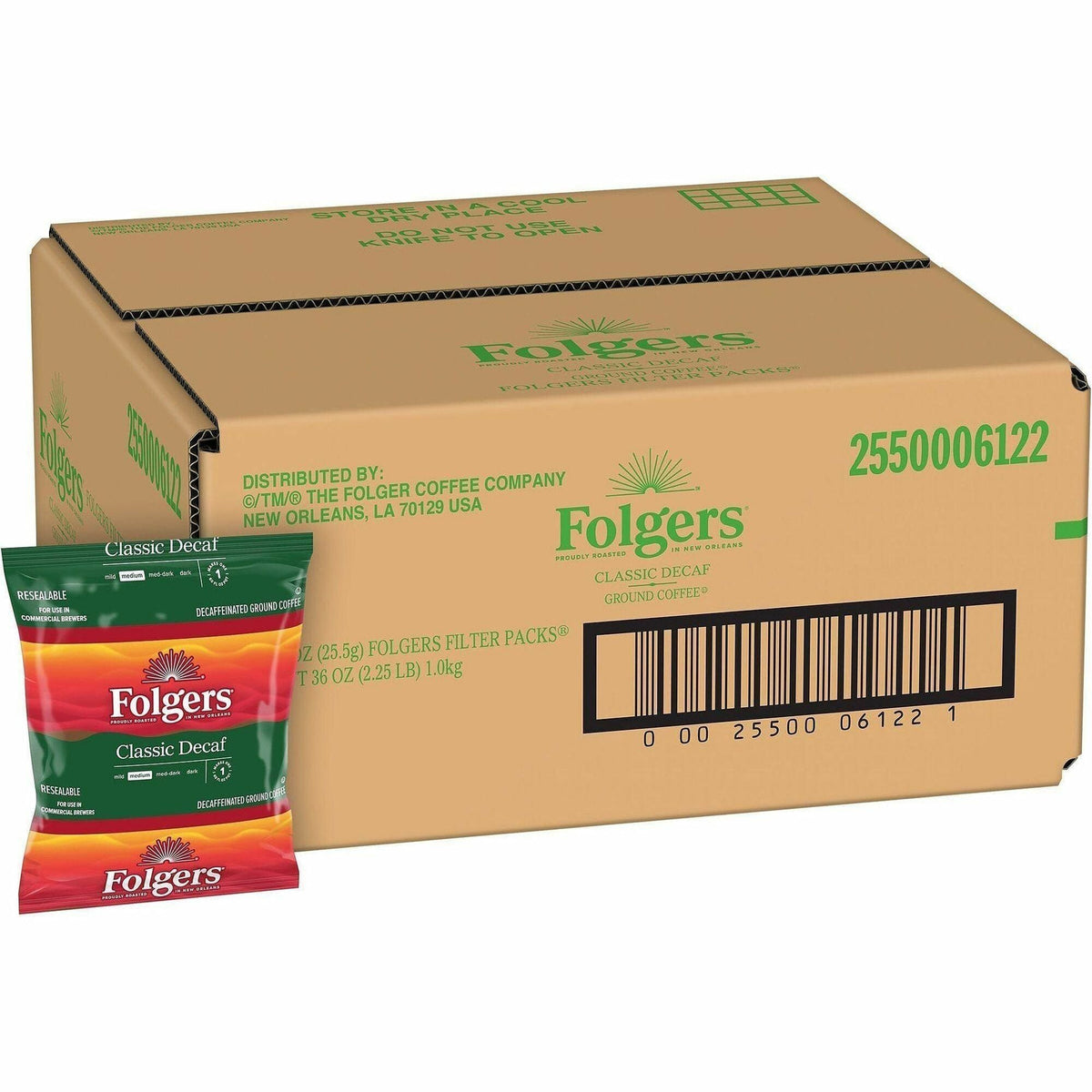 Folgers® Filter Pack Classic Decaf Coffee