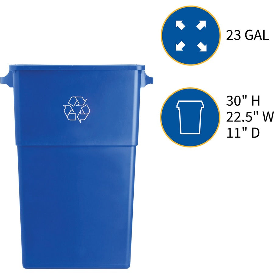 Genuine Joe 23 Gallon Recycling Container