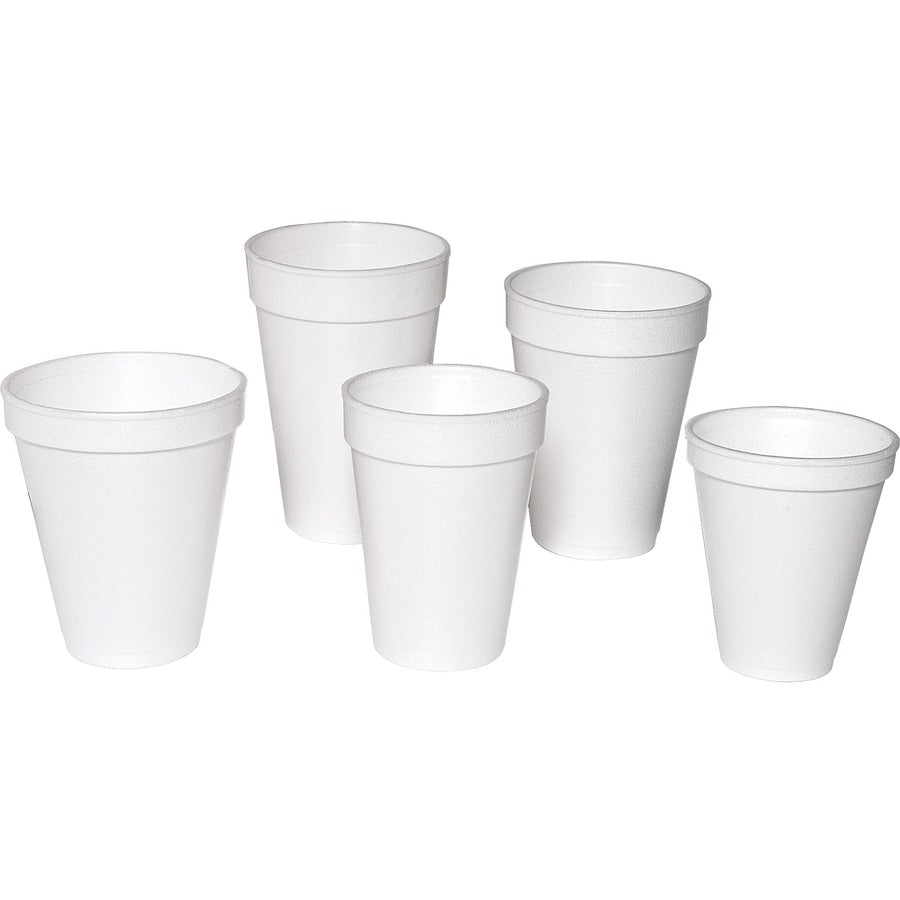 Genuine Joe 8 oz Hot/Cold Foam Cups