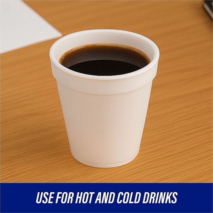 Genuine Joe 10 oz Hot/Cold Foam Cups