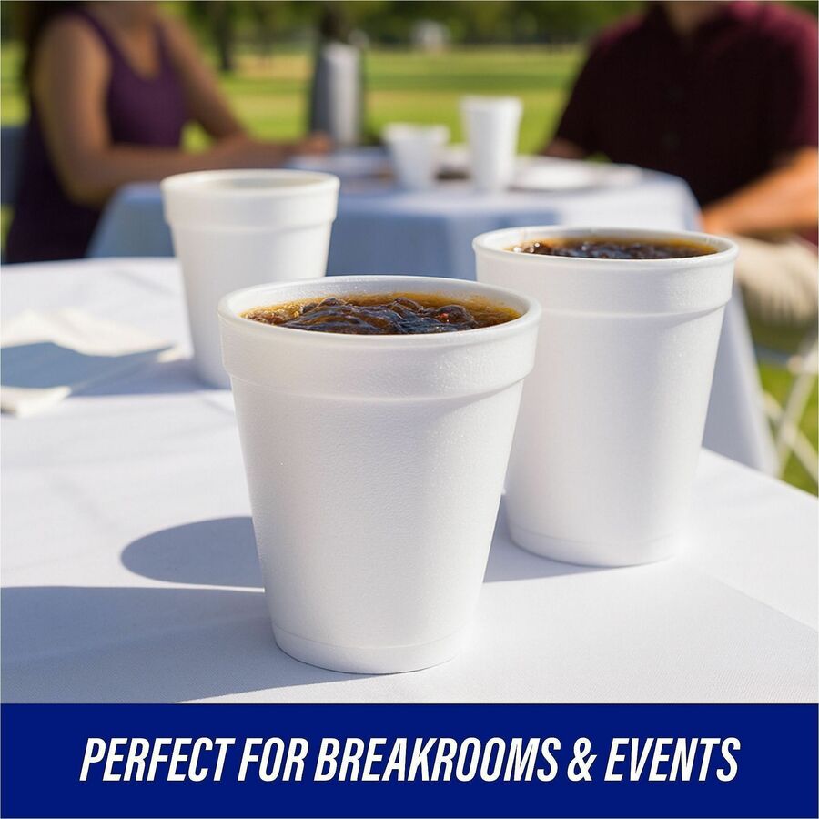 Genuine Joe 10 oz Hot/Cold Foam Cups