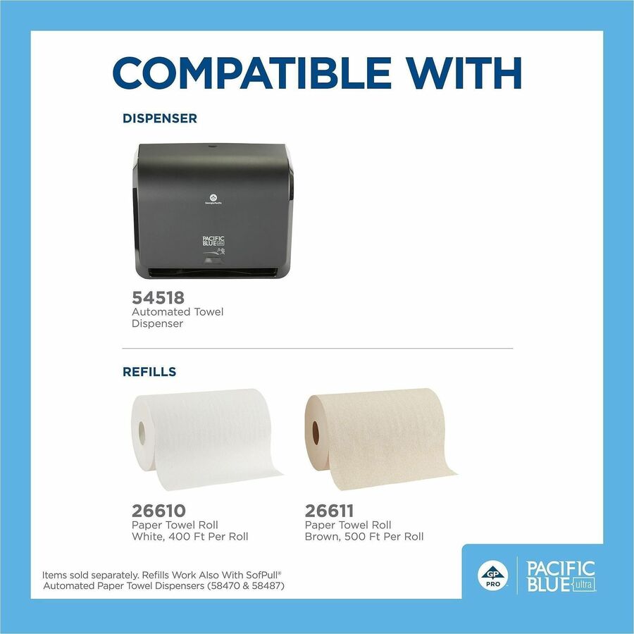 Pacific Blue Ultra Paper Towel Rolls