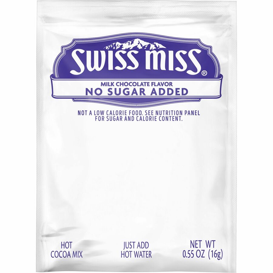 Swiss Miss Milk Chocolate No Sugar Added Cocoa Mix Packets