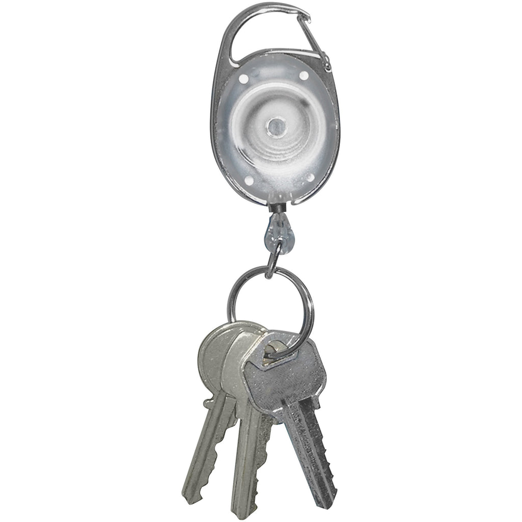 Tatco Reel Key Chain with Chrome Carabiner