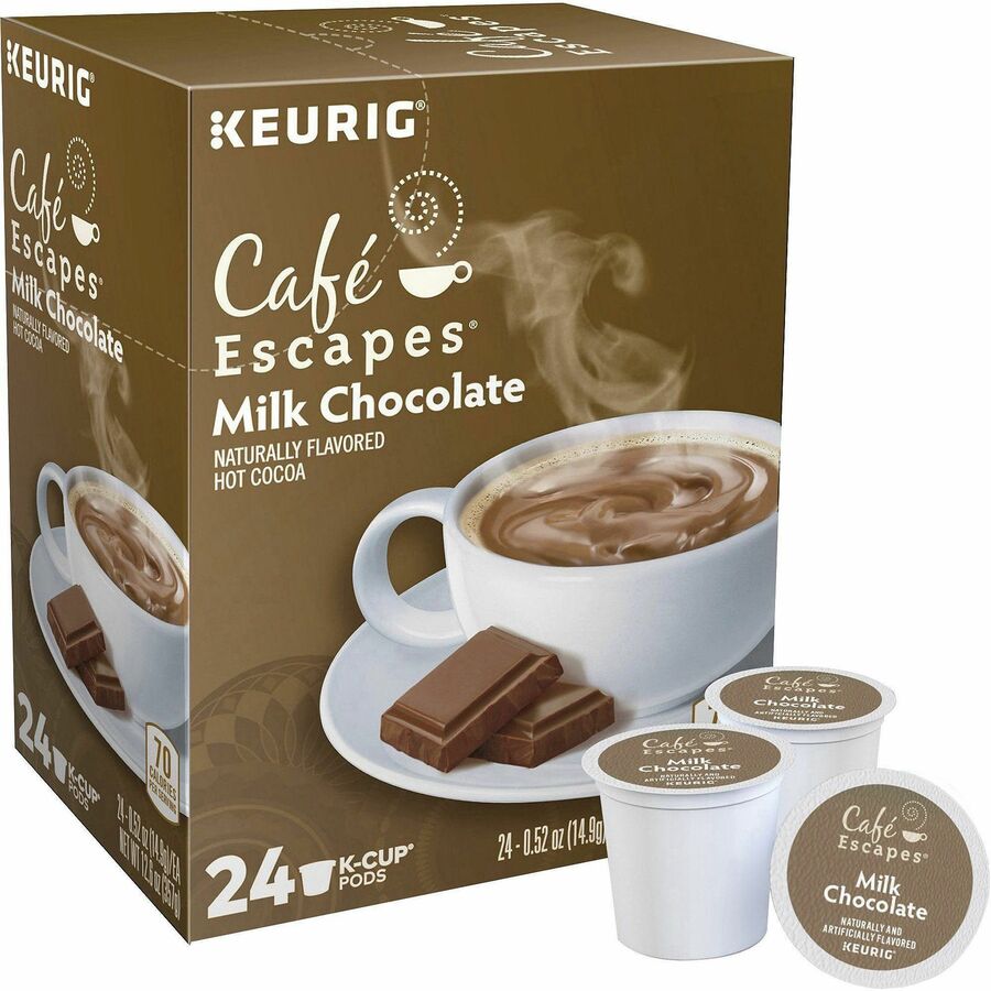 Café Escapes® K-Cup, Pod Milk Chocolate Hot Cocoa