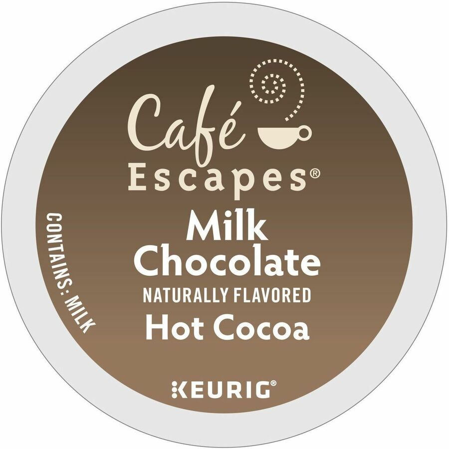 Café Escapes® K-Cup, Pod Milk Chocolate Hot Cocoa