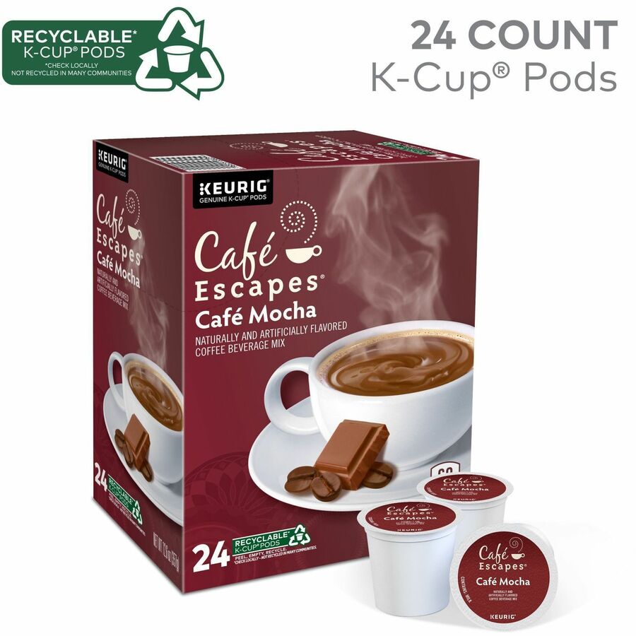 Café Escapes® K-Cup, Pod Cafe Mocha