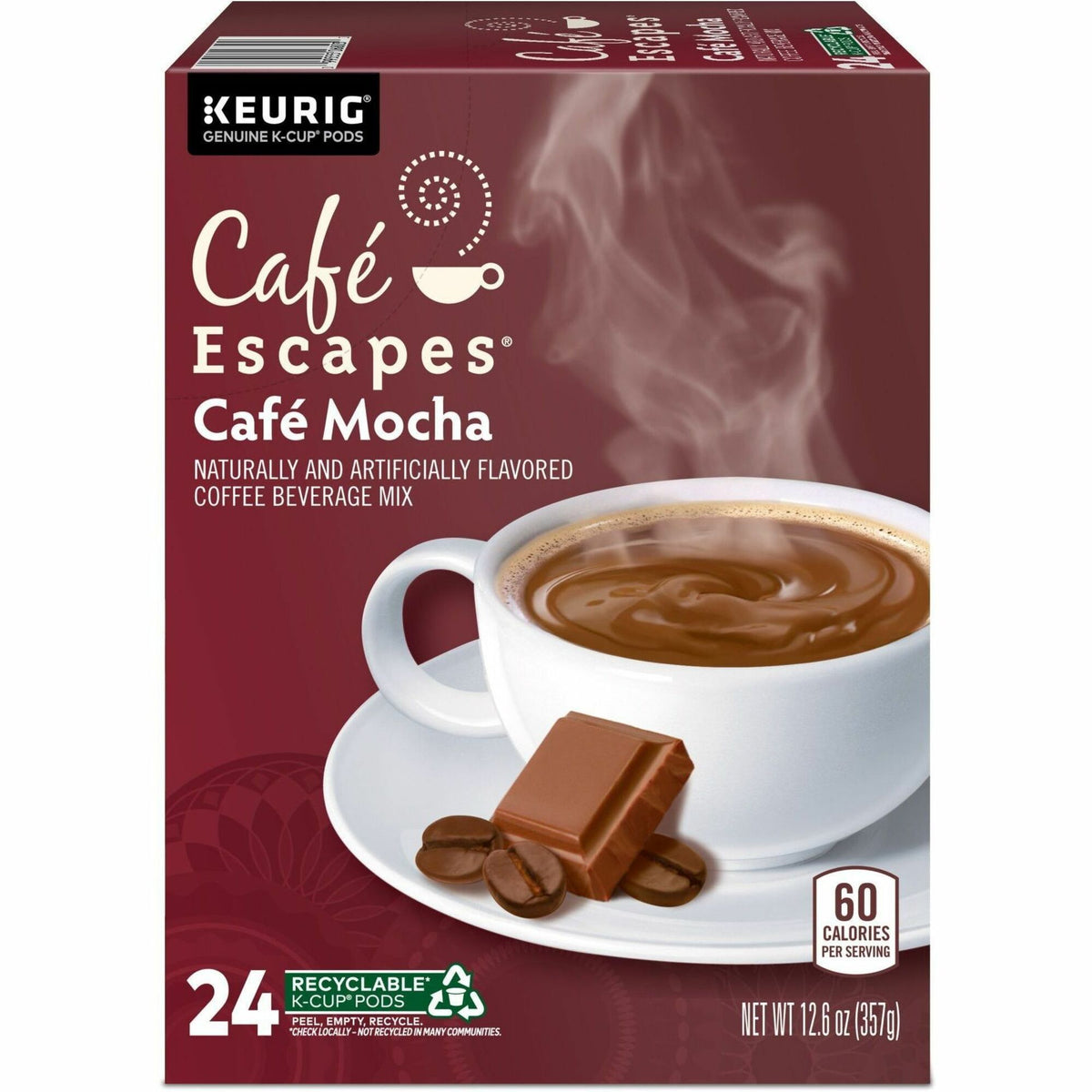Café Escapes® K-Cup, Pod Cafe Mocha