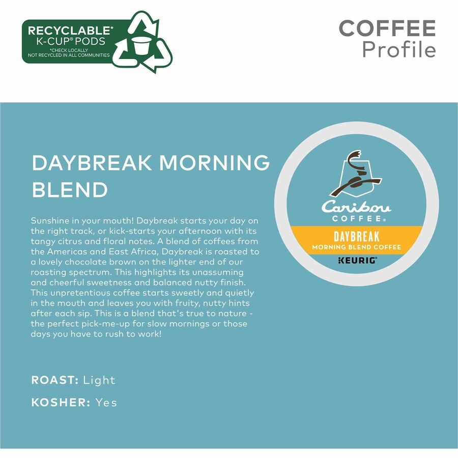 Caribou Coffee® K-Cup Daybreak Coffee