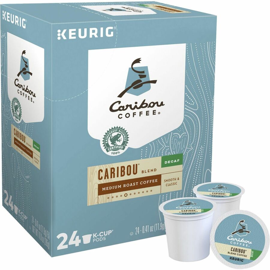 Caribou Coffee® K-Cup Caribou Blend Decaf Coffee