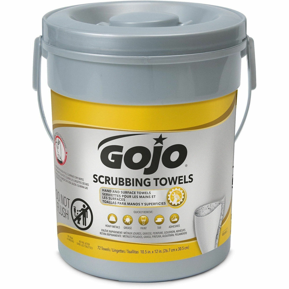 Gojo® Heavy Duty Scrubbing Hand Wipes