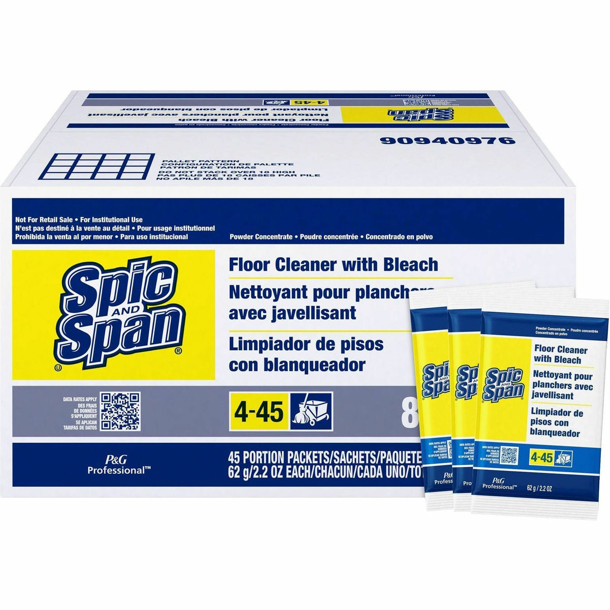 Spic and Span Floor Cleaner with Bleach