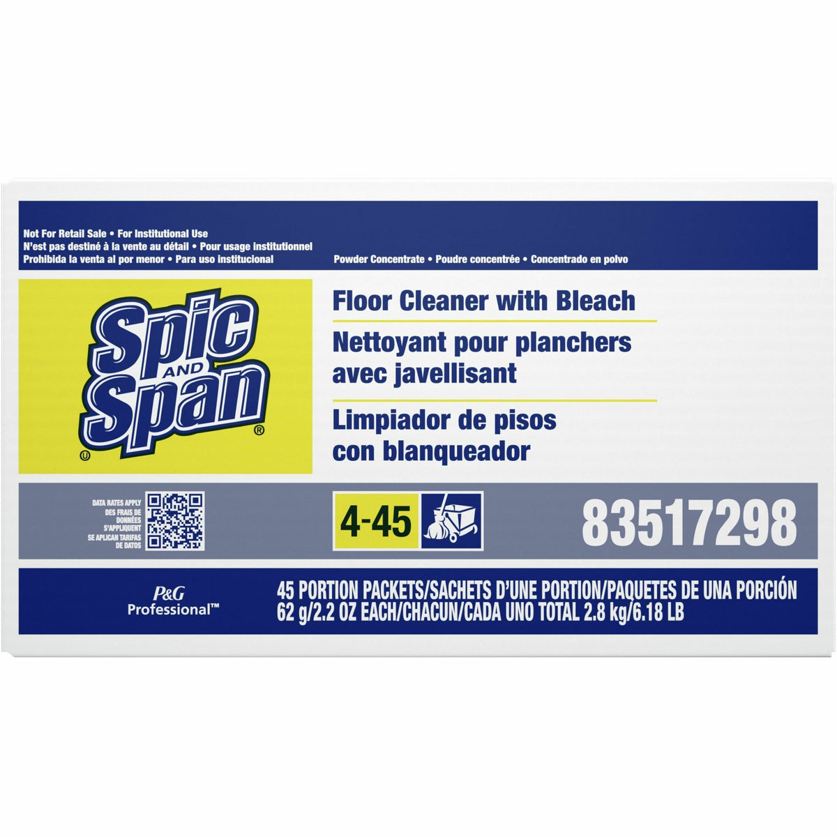 Spic and Span Floor Cleaner with Bleach