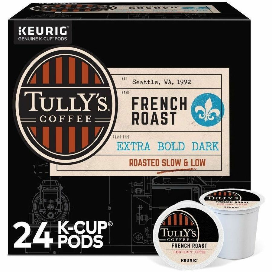Tully's K-Cup, Pod French Roast Coffee