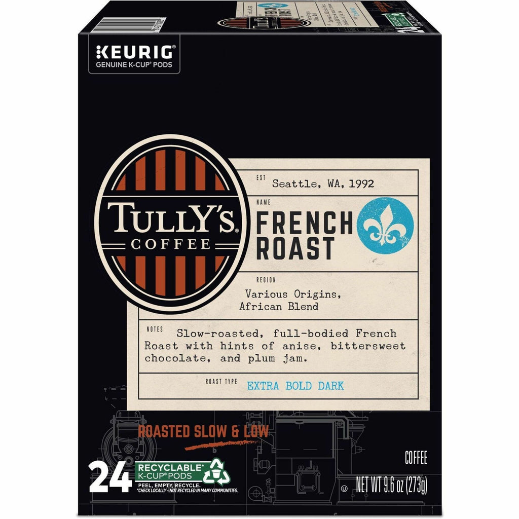 Tully's K-Cup, Pod French Roast Coffee