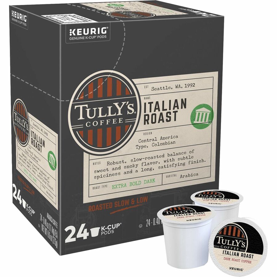 Tully's® Coffee K-Cup Italian Roast Coffee