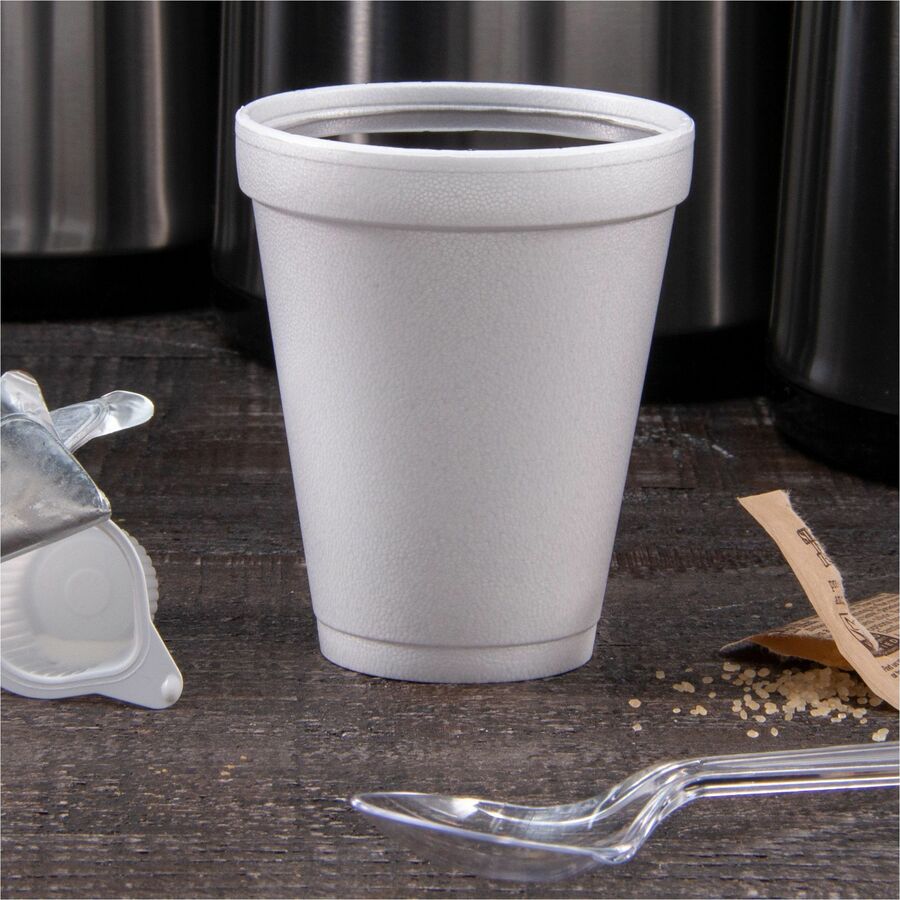 Dart J Cup 10 oz Insulated Foam Cups