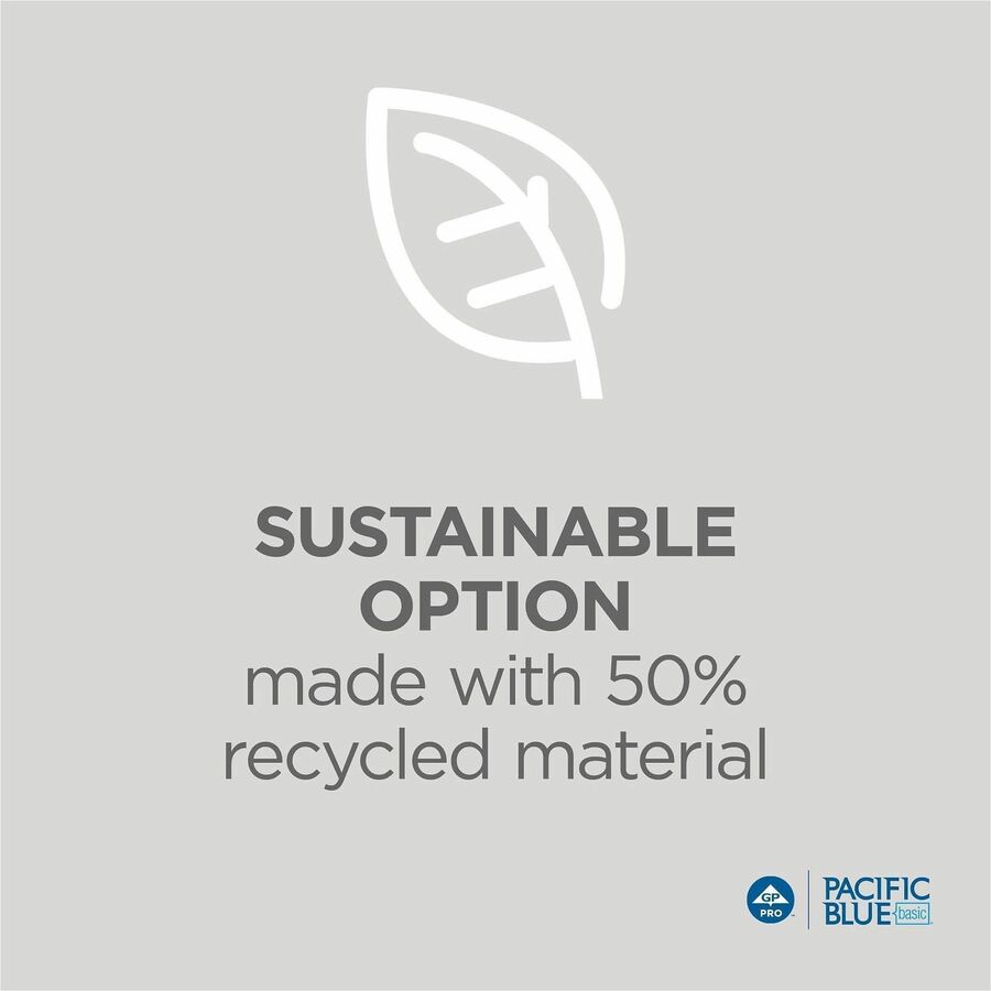 Pacific Blue Basic C-Fold Recycled Paper Towel