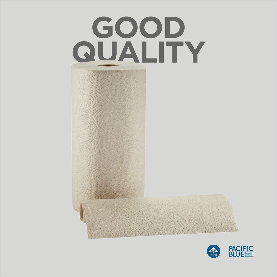 Pacific Blue Basic Recycled Perforated Paper Roll Towel