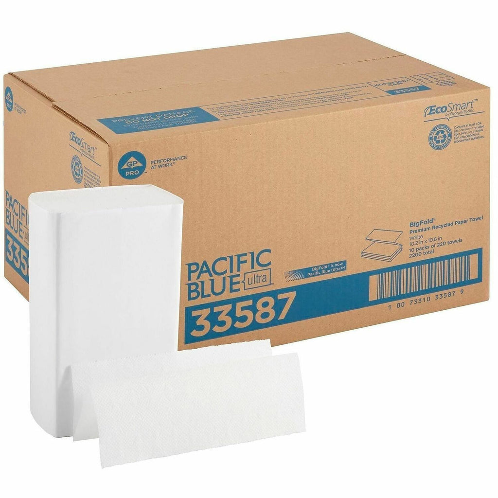 Pacific Blue Ultra Bigfold Premium Recycled Paper Towels