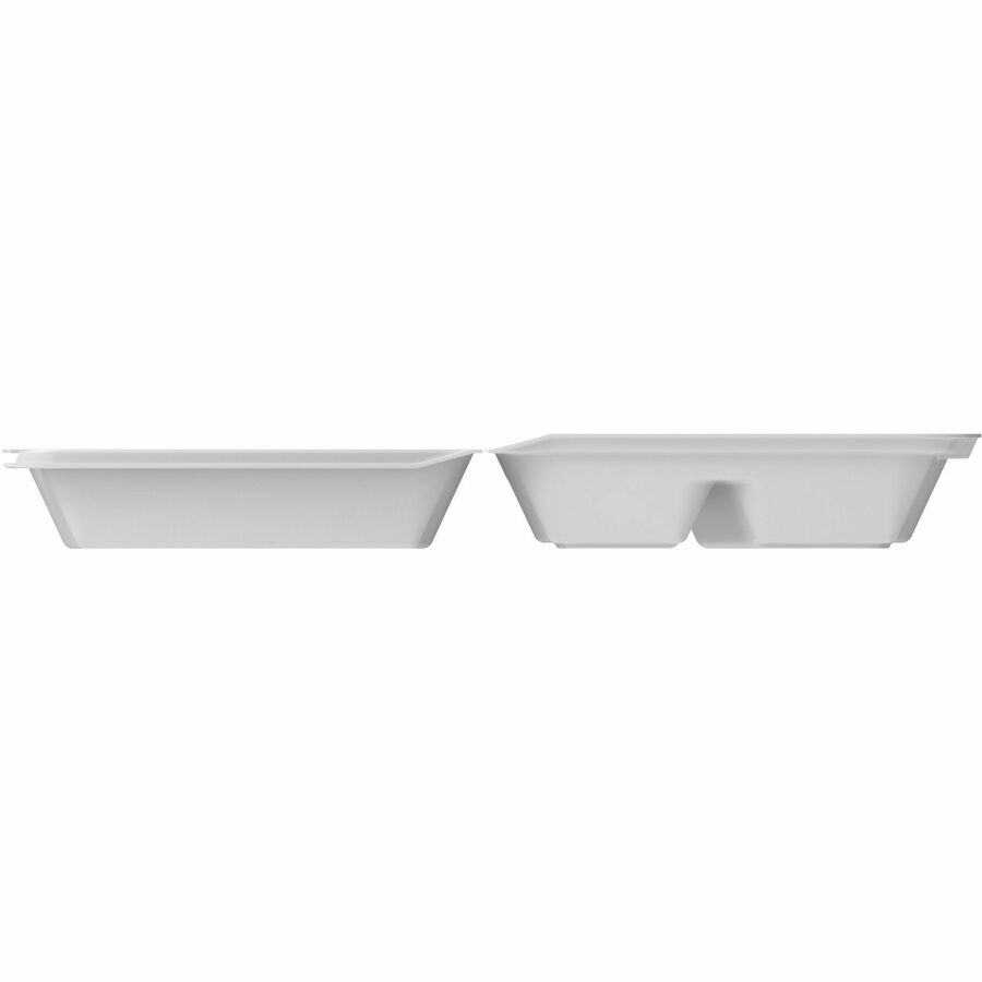 Dart 8-1/2" Triple-Compartment Foam Containers
