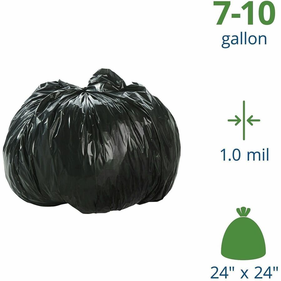 Stout Recycled Content Trash Bags