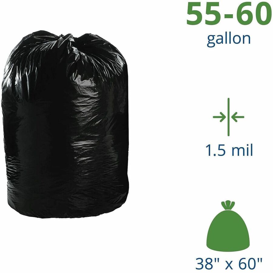 Stout Recycled Content Trash Bags