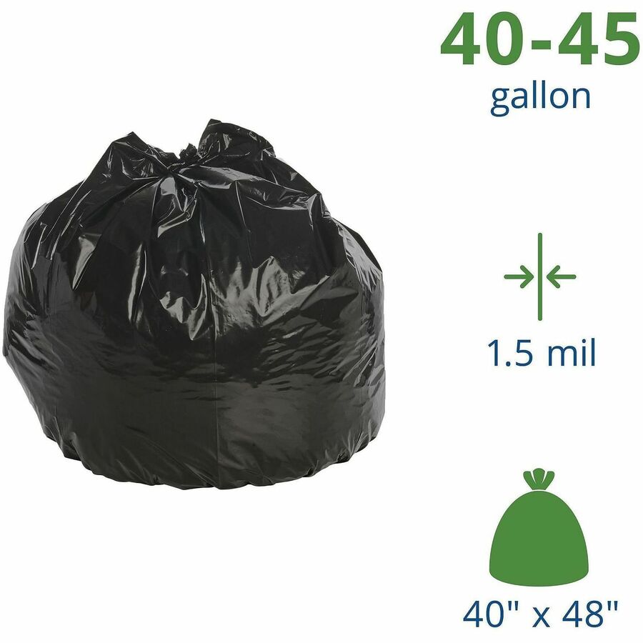 Stout Recycled Content Trash Bags
