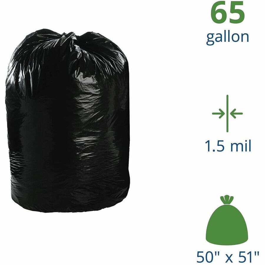Stout Recycled Content Trash Bags