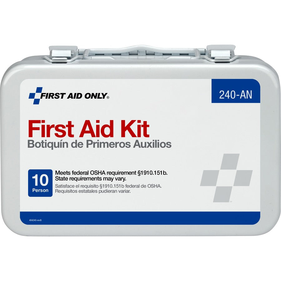 First Aid Only 10-unit ANSI 64-piece First Aid Kit