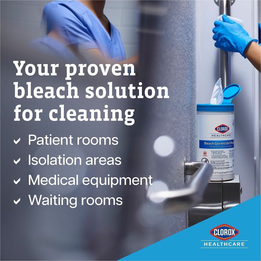 Clorox Healthcare Bleach Germicidal Wipes Refill