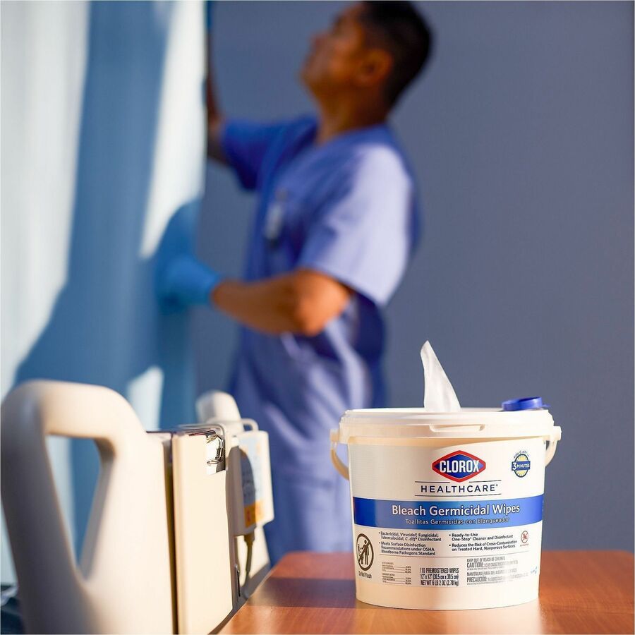 Clorox Healthcare Bleach Germicidal Wipes Refill