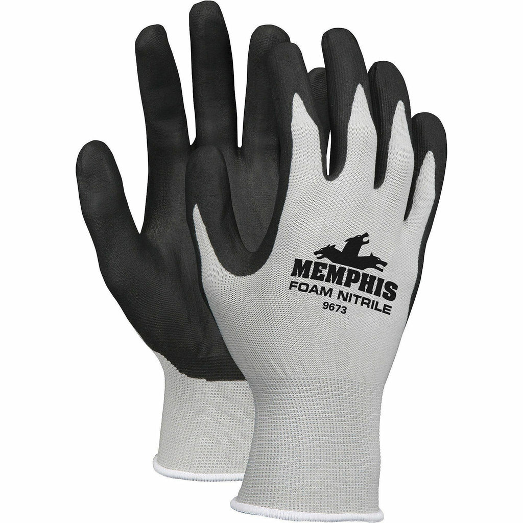 Memphis MCR Safety Nitrile Coated Knit Gloves