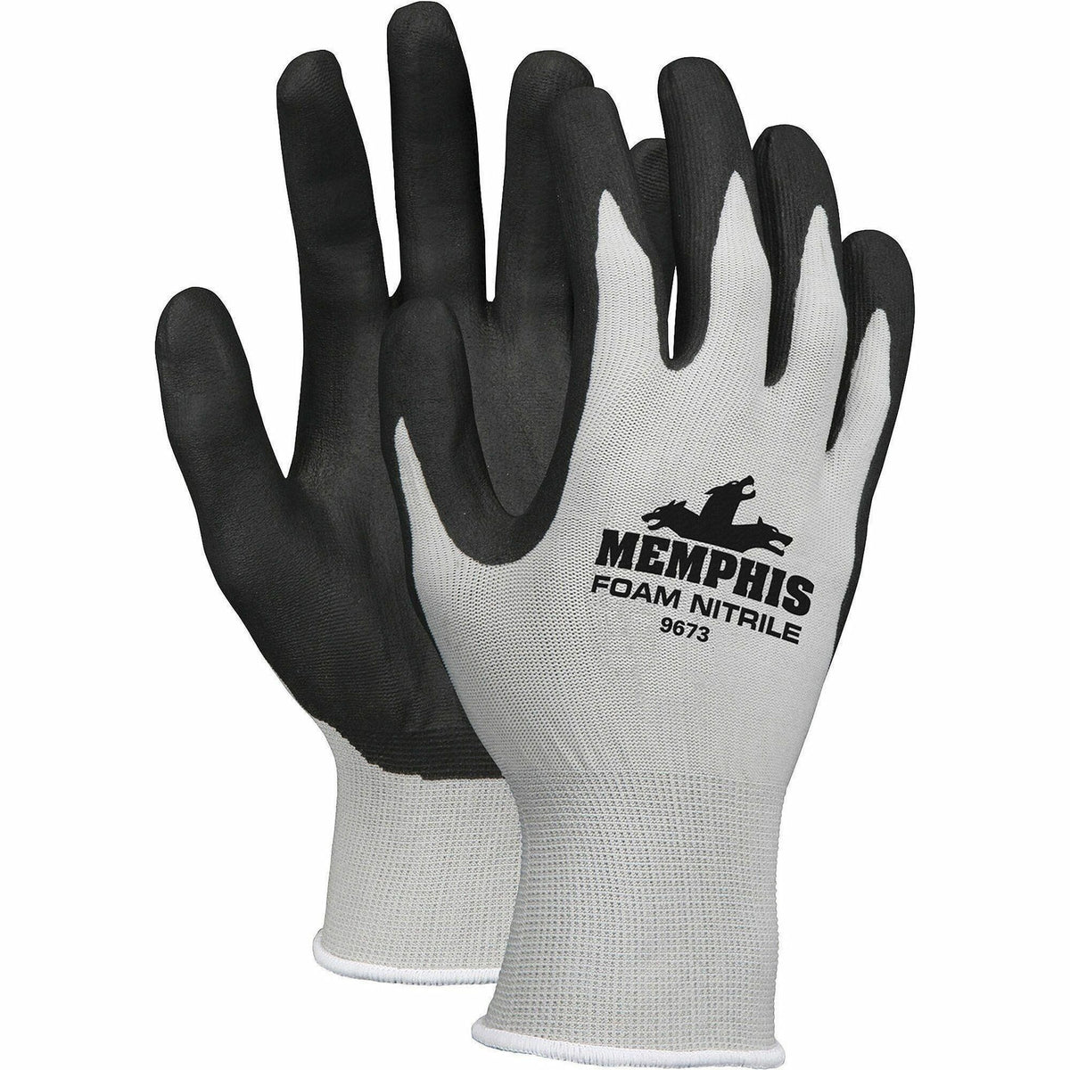 Memphis MCR Safety Nitrile Coated Knit Gloves