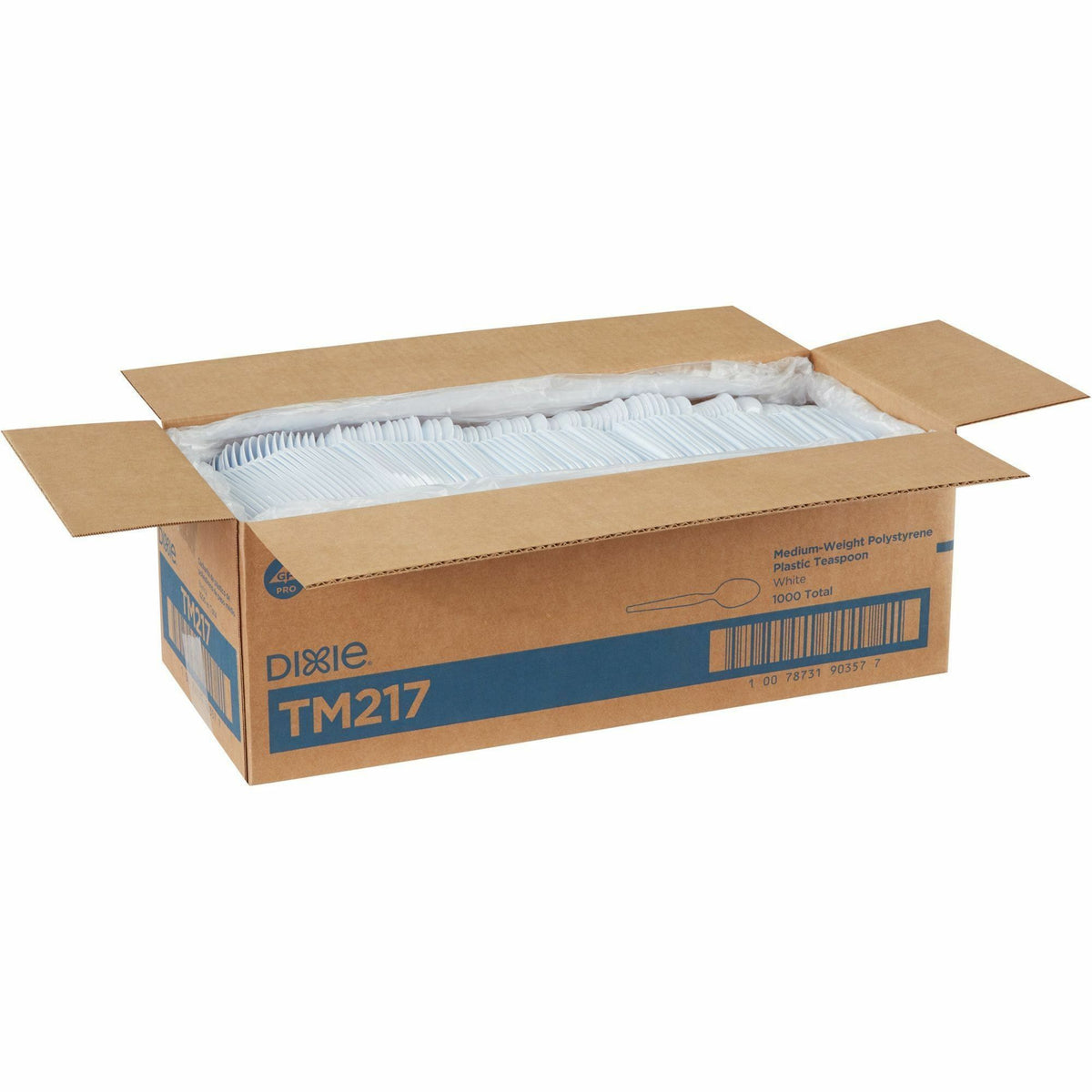 Dixie Medium-weight Disposable Teaspoons by GP Pro