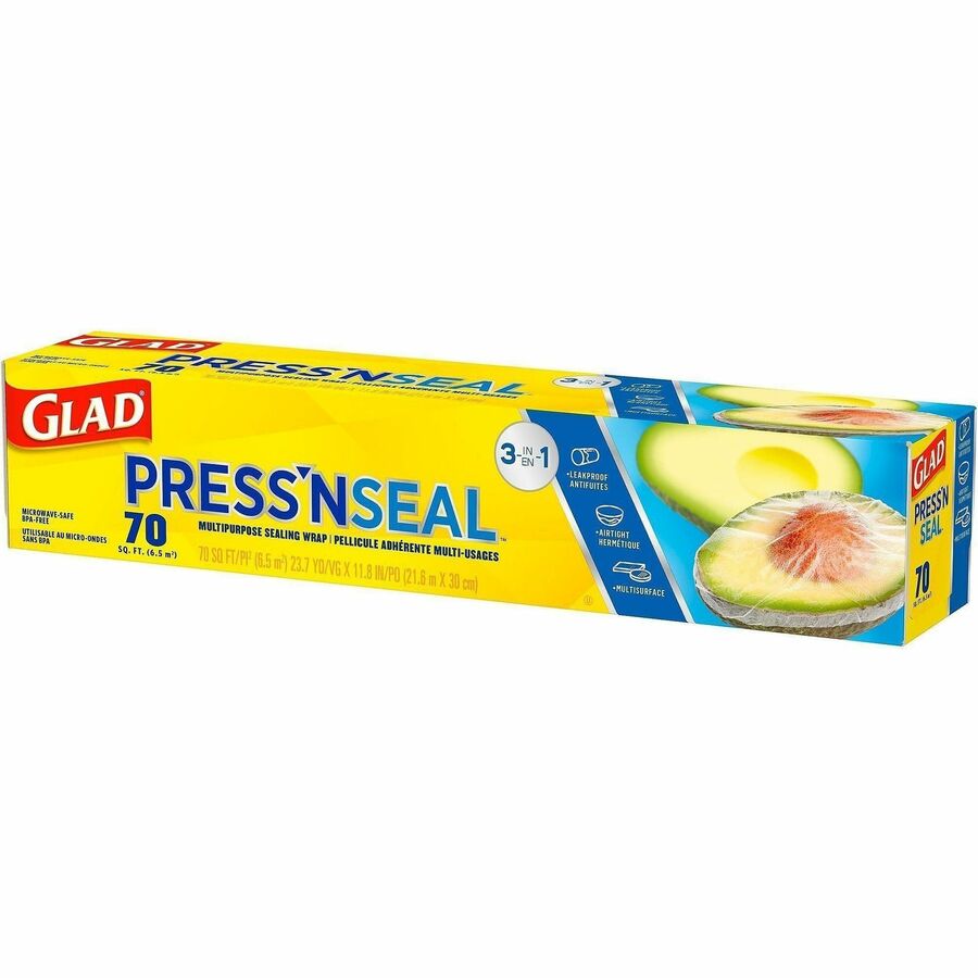 Glad 70 Square Foot Press'n Seal Food Plastic Wrap