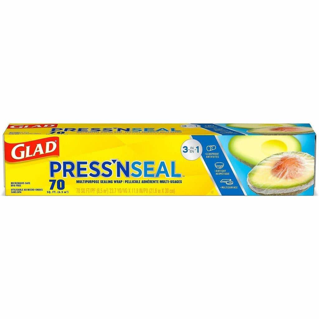 Glad 70 Square Foot Press'n Seal Food Plastic Wrap